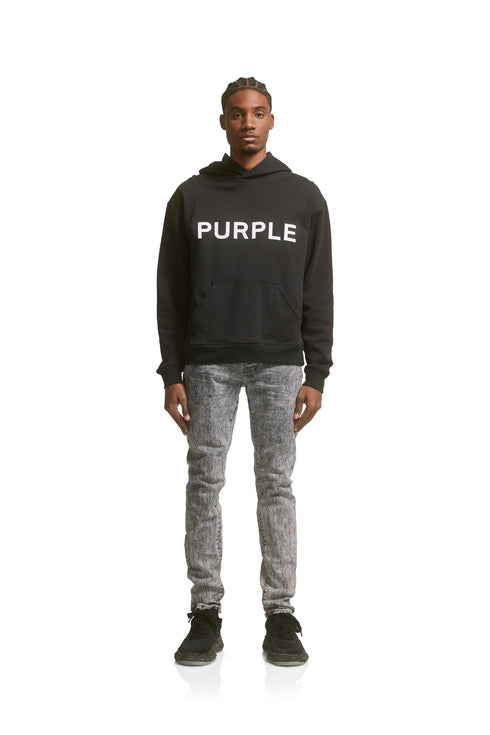 PURPLE BRAND P447-FHBC223 French Terry P/o Hoody Mens Apparel